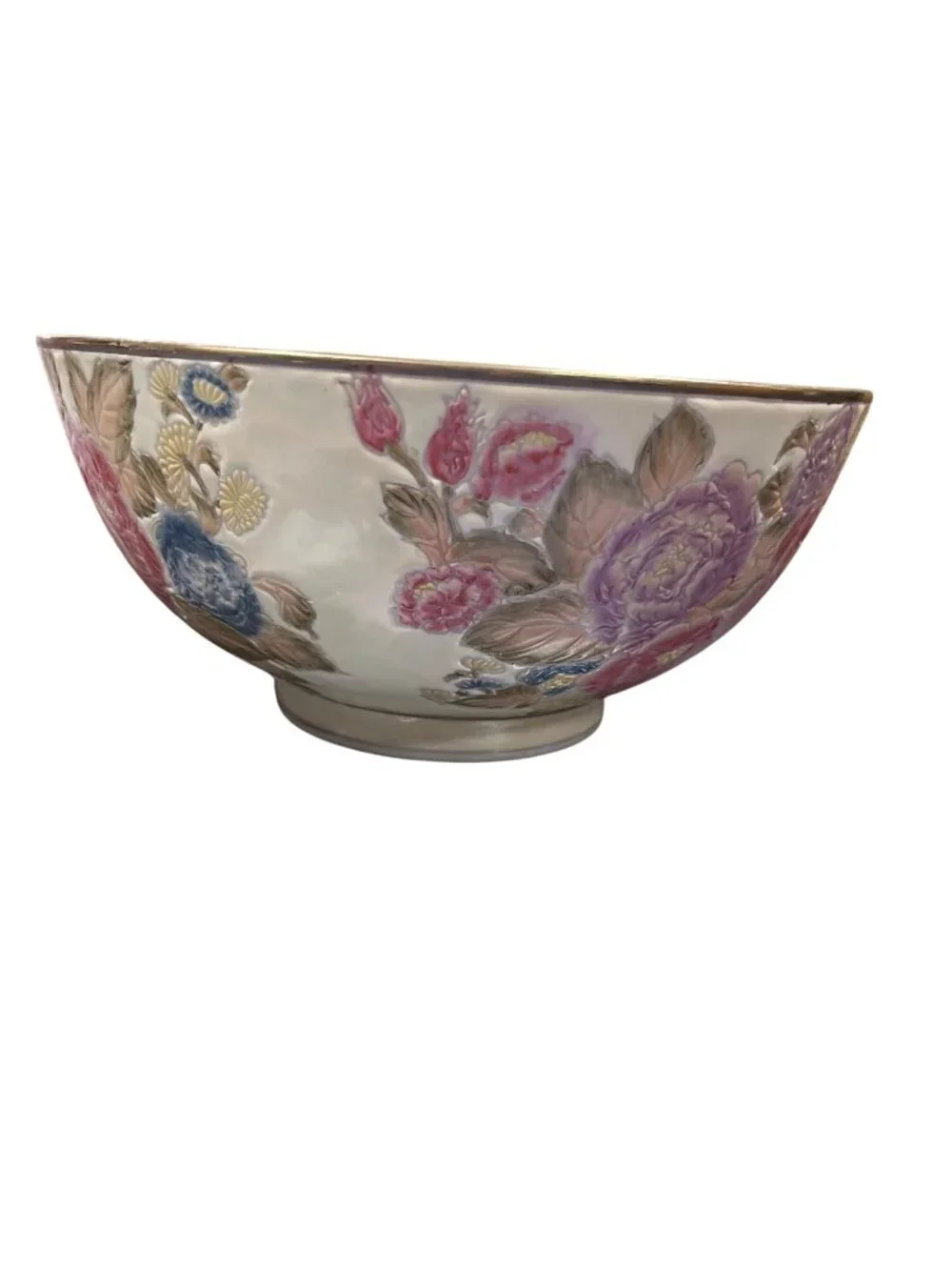 Andrea by Sedak Victoria moss rose vtg ceramic 10